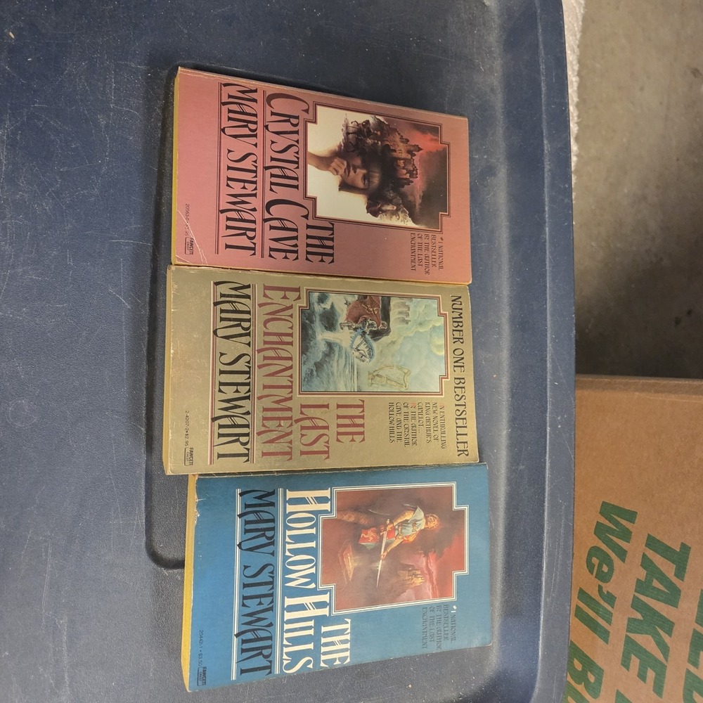 Mary Stewart (The Great Romantic Trilogy) (The Hollow Hills, The Last Enchan...